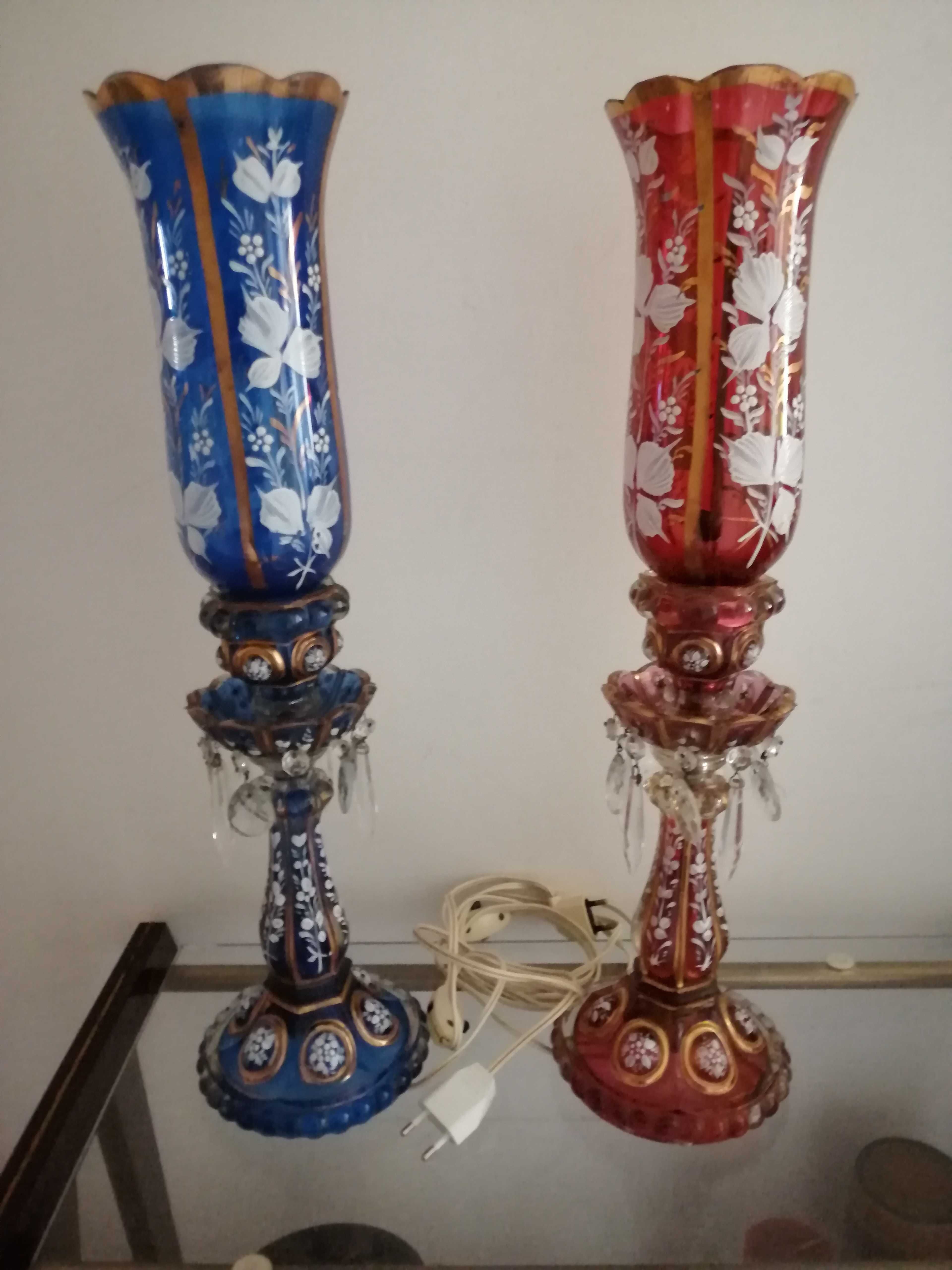 Candeeiros Murano, faca decorativa da Turquia e outros