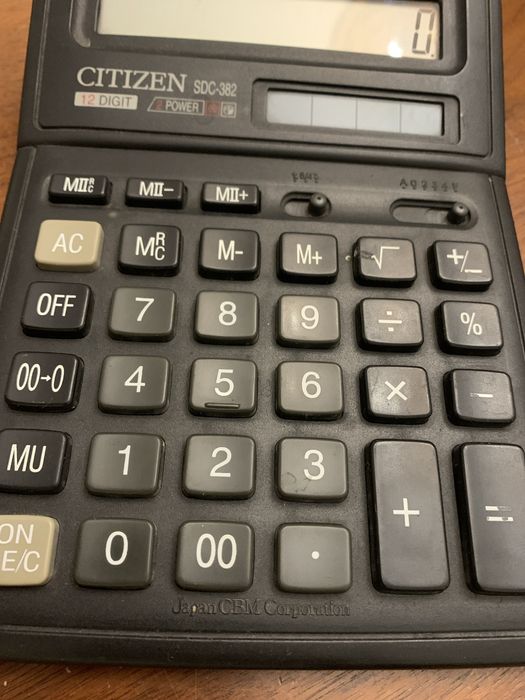 Kalkulator Citizen SD382