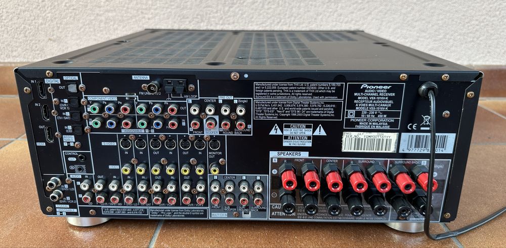 Amplituner 7.1 Pioneer VSX-1016V uszkodzony