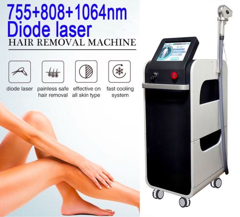 Діодний Лазер (755+808+1064 nm) з охолодженням