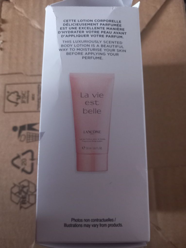Lancome La Vie Est Belle perfumy 4ml + balsam 50ml