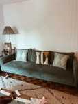 Sofa veludo verde da KINDA