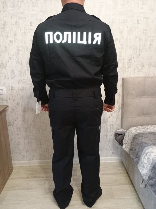 Форма полиции, футболка, штаны, китель
