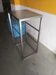 Bancada de inox 80x60x100