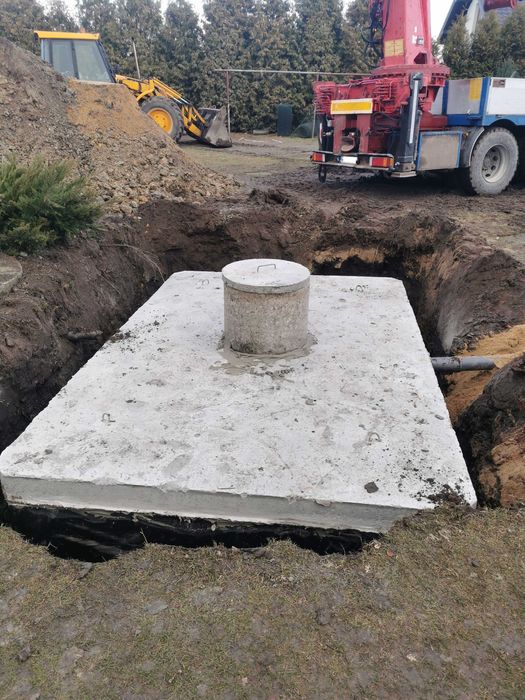 Zbiornik na szambo 10m3 Gąbin/zbiorniki betonowe na deszczówkę/ścieki