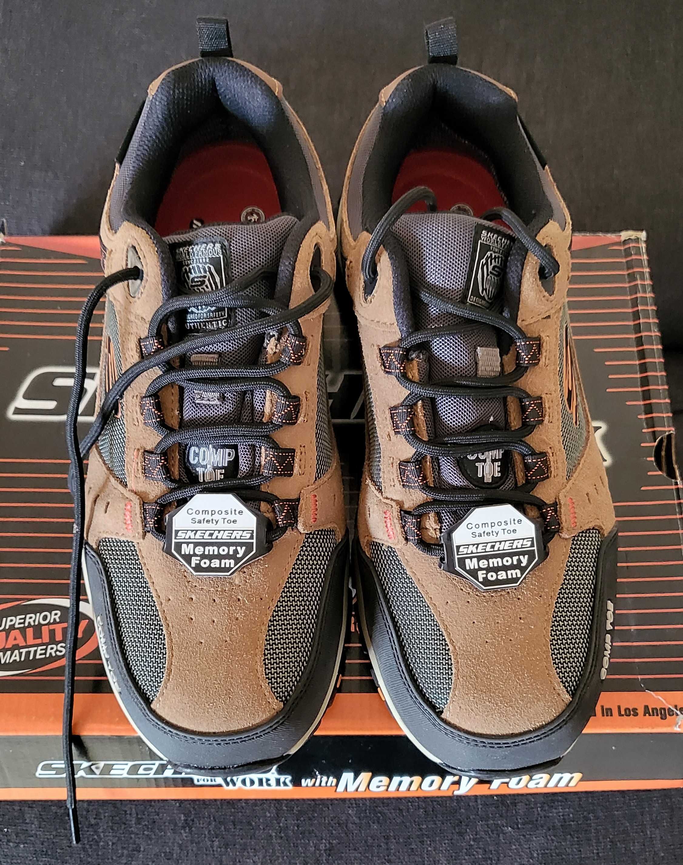 Sapatos Skechers para trabalho 77183EC/BRBK, Originais, Novos