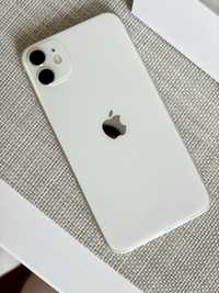 iPhone 11 128 gb white neverlock айфон білий в ідеальному стані