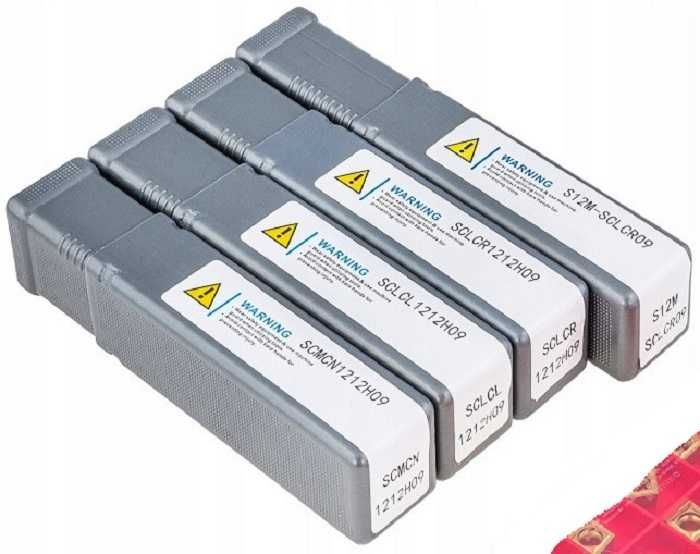 Noże tokarskie składane z wymiennymi płytkami 12x12mm Kpl 4szt