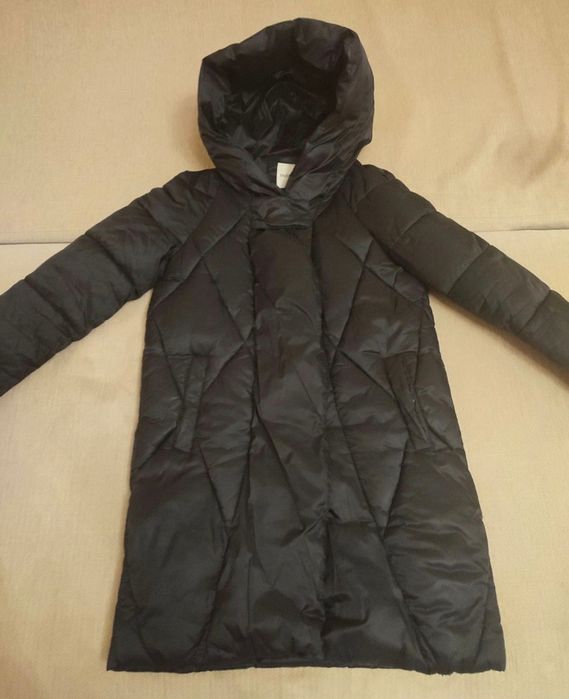 Куртки зимние женские черная, пудра