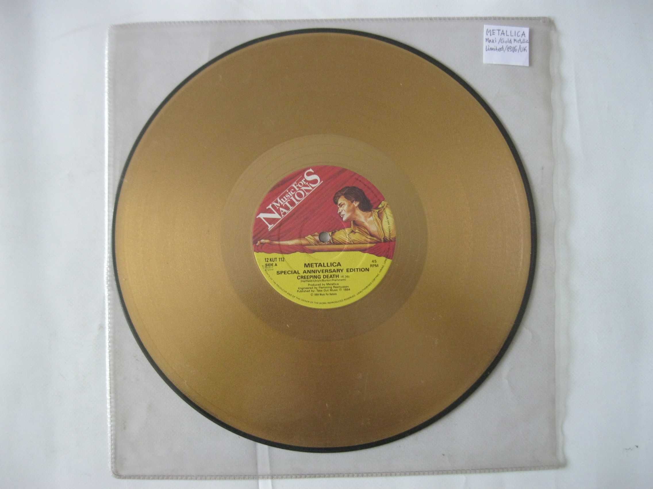 Metallica -Creeping Death /Special Gold Edition /UK
