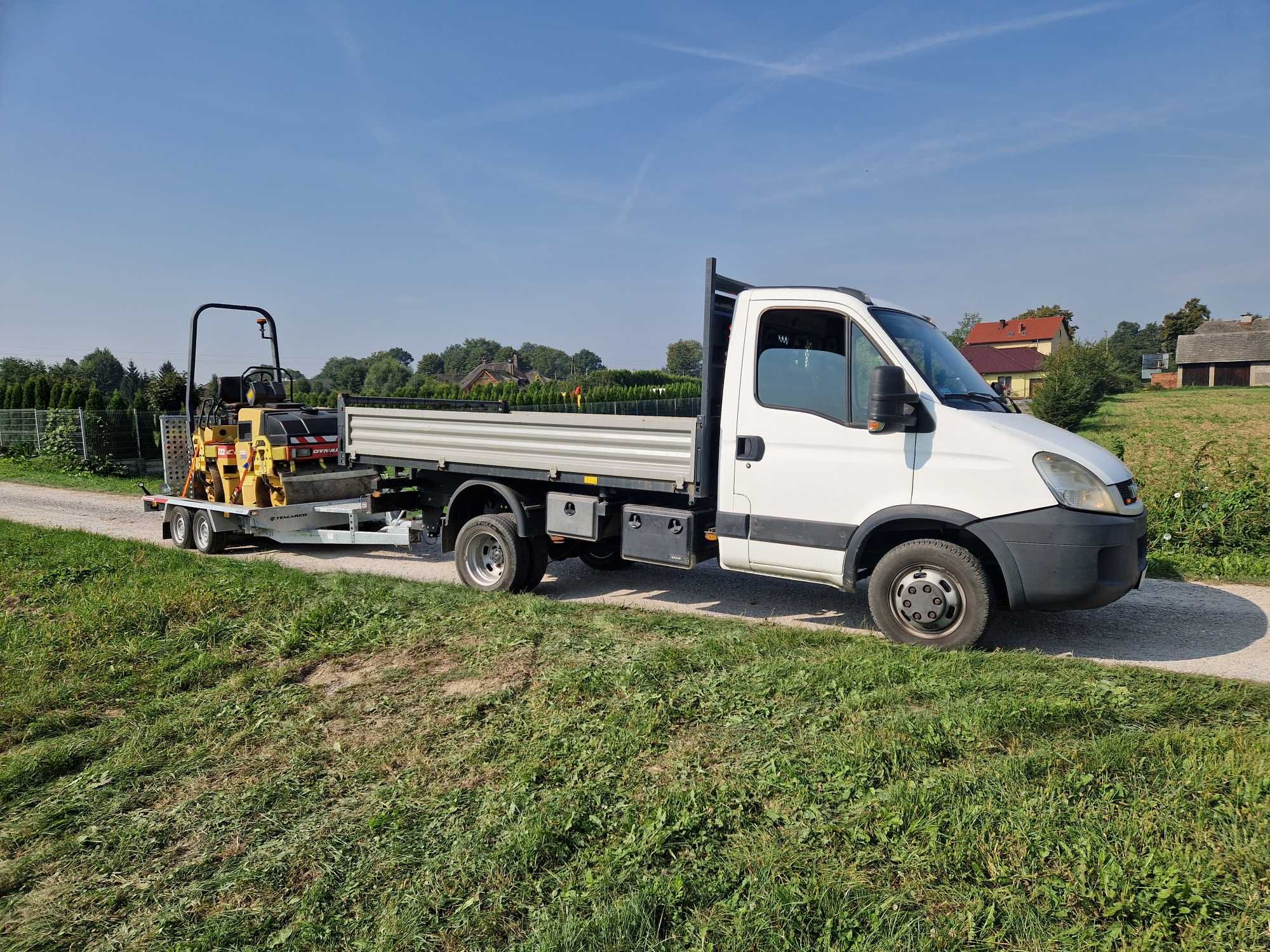 Usługi Koparką, Minikoparką, Wywrotką wynajem roboty ziemne transport