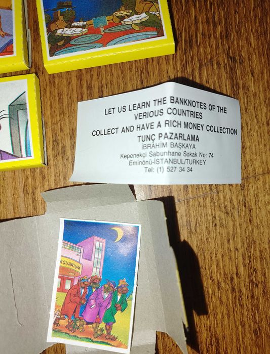 Жувальна гумка Черепашки Turtles ninja