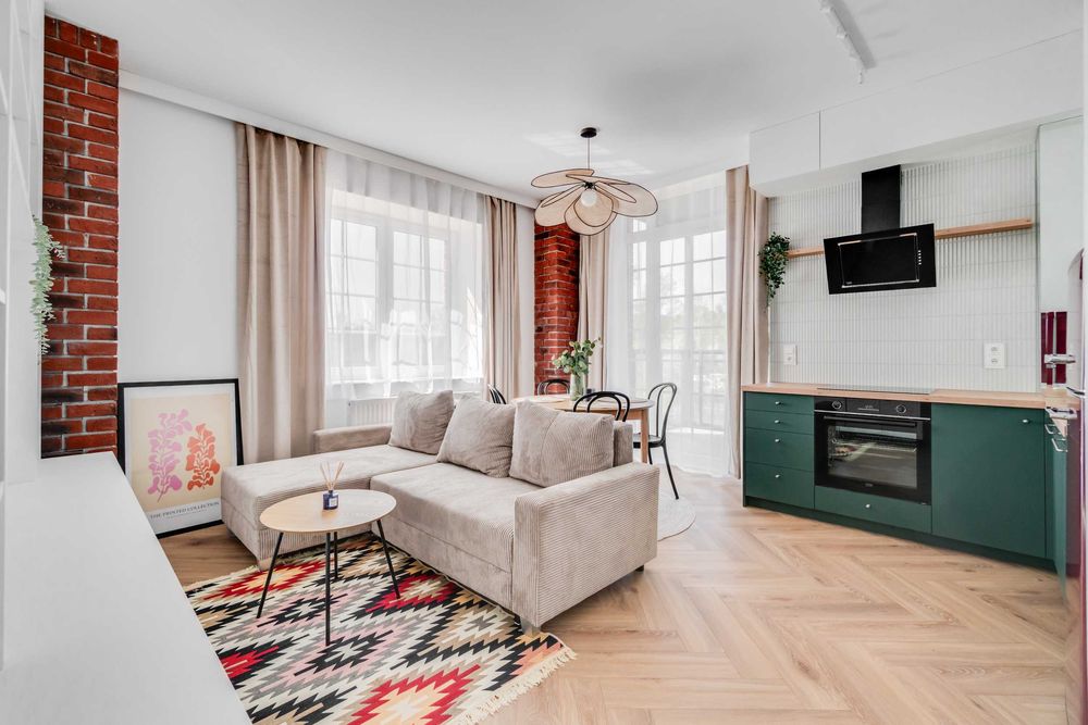 Piękne mieszkanie 3-pokojowe z balkonem/Młynarska/Obornicka/Żmigrodzka