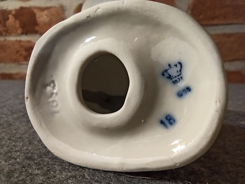 Porcelanowe Figurki Lippelsdorf Grajek, Akt Kobiety