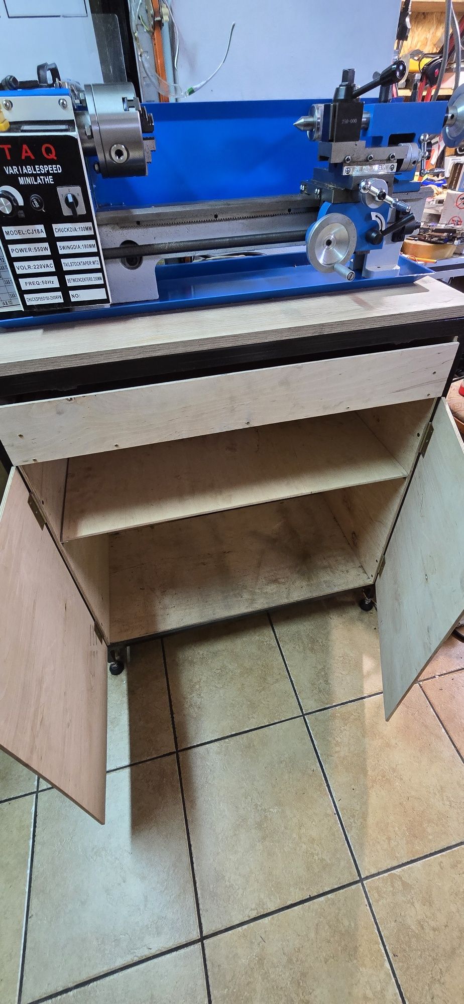 Mini tokarka 7x12 uchwyt 100mm