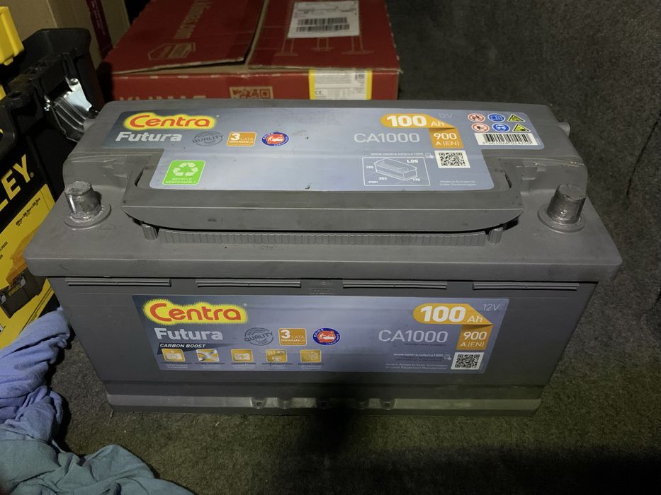 Akumulator Centra Futura CA1000/ 100Ah 900a
