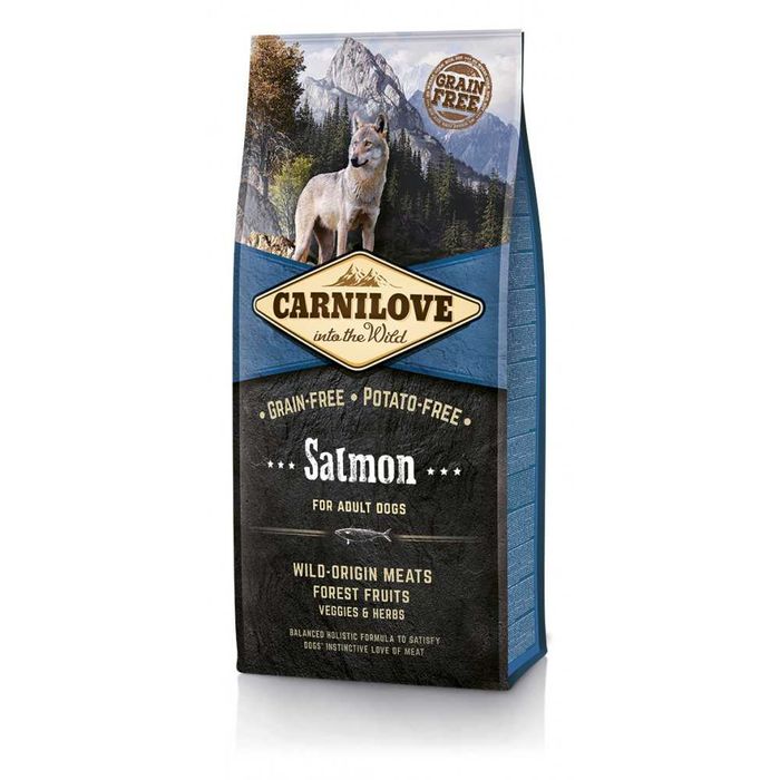 Carnilove Salmon Adult корм для собак с лососем 12кг Акция!