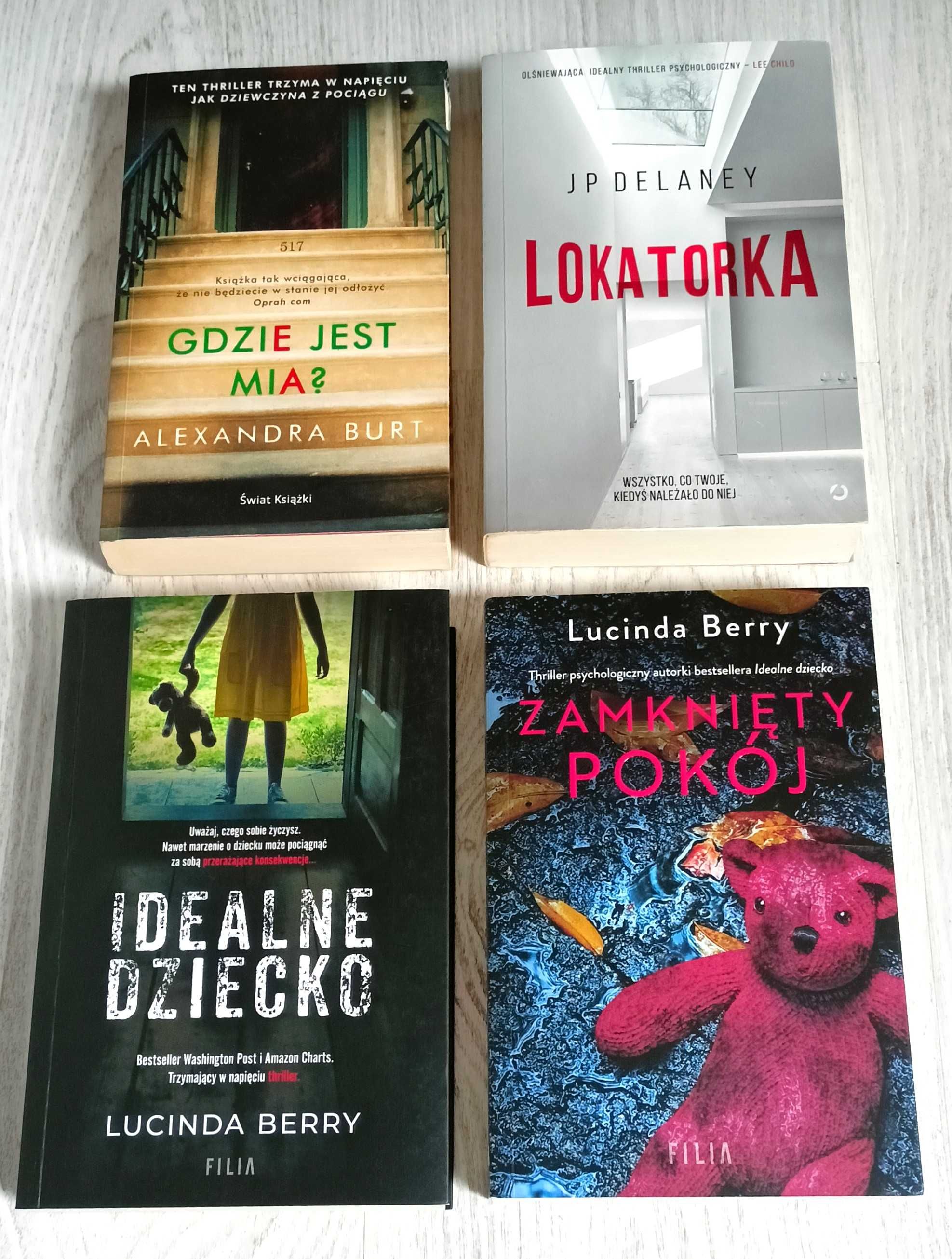 4x Lucinda Berry Idealne dziecko Burt Gdzie jest Mia Delaney Lokatorka