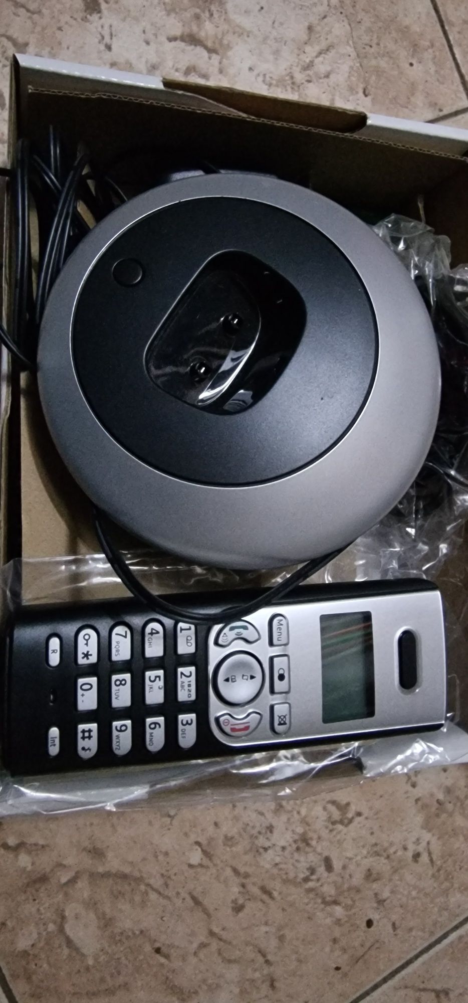 Telefone sem fios Novo!