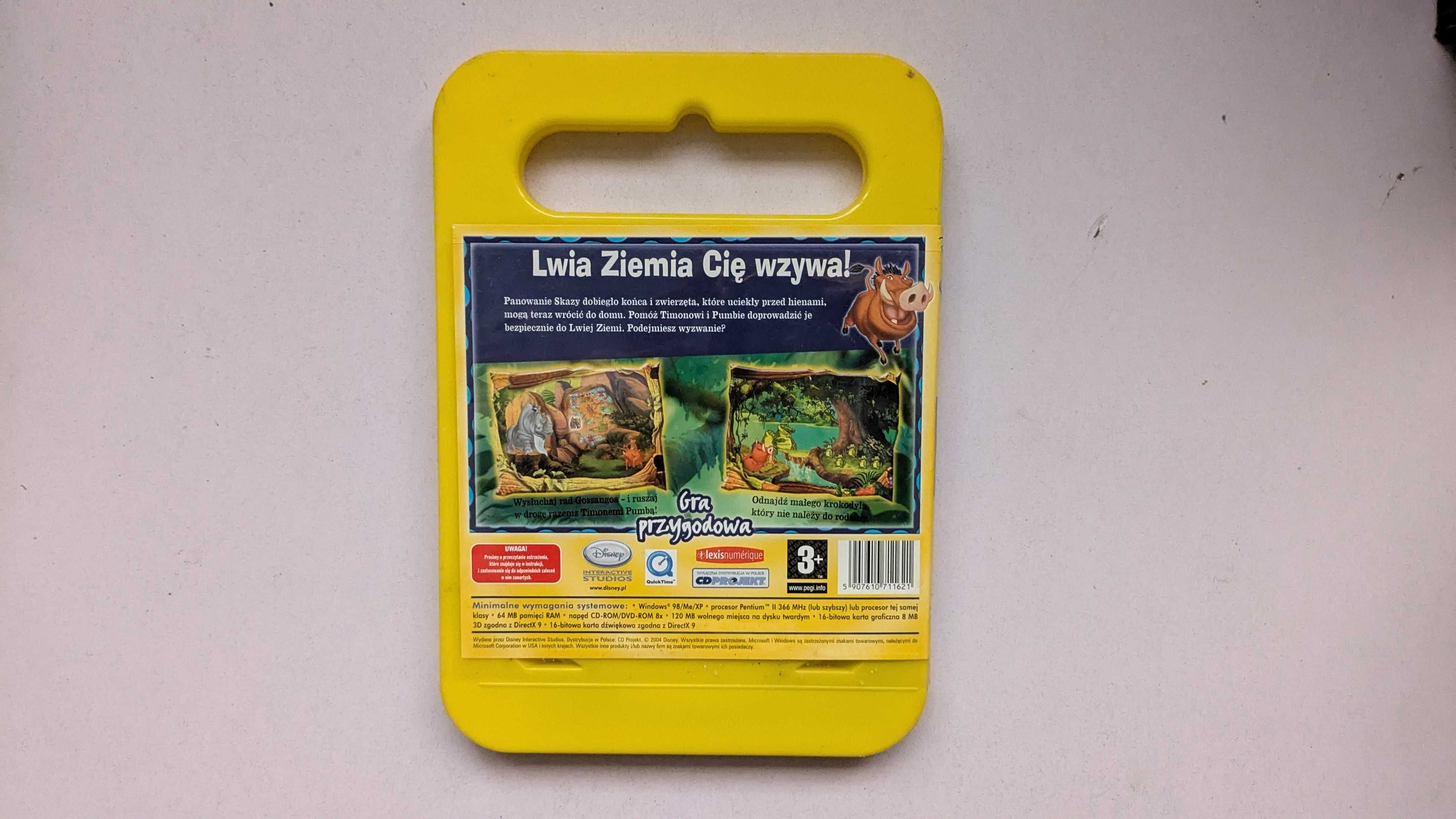 Król Lew powrót do lwiej ziemi PC