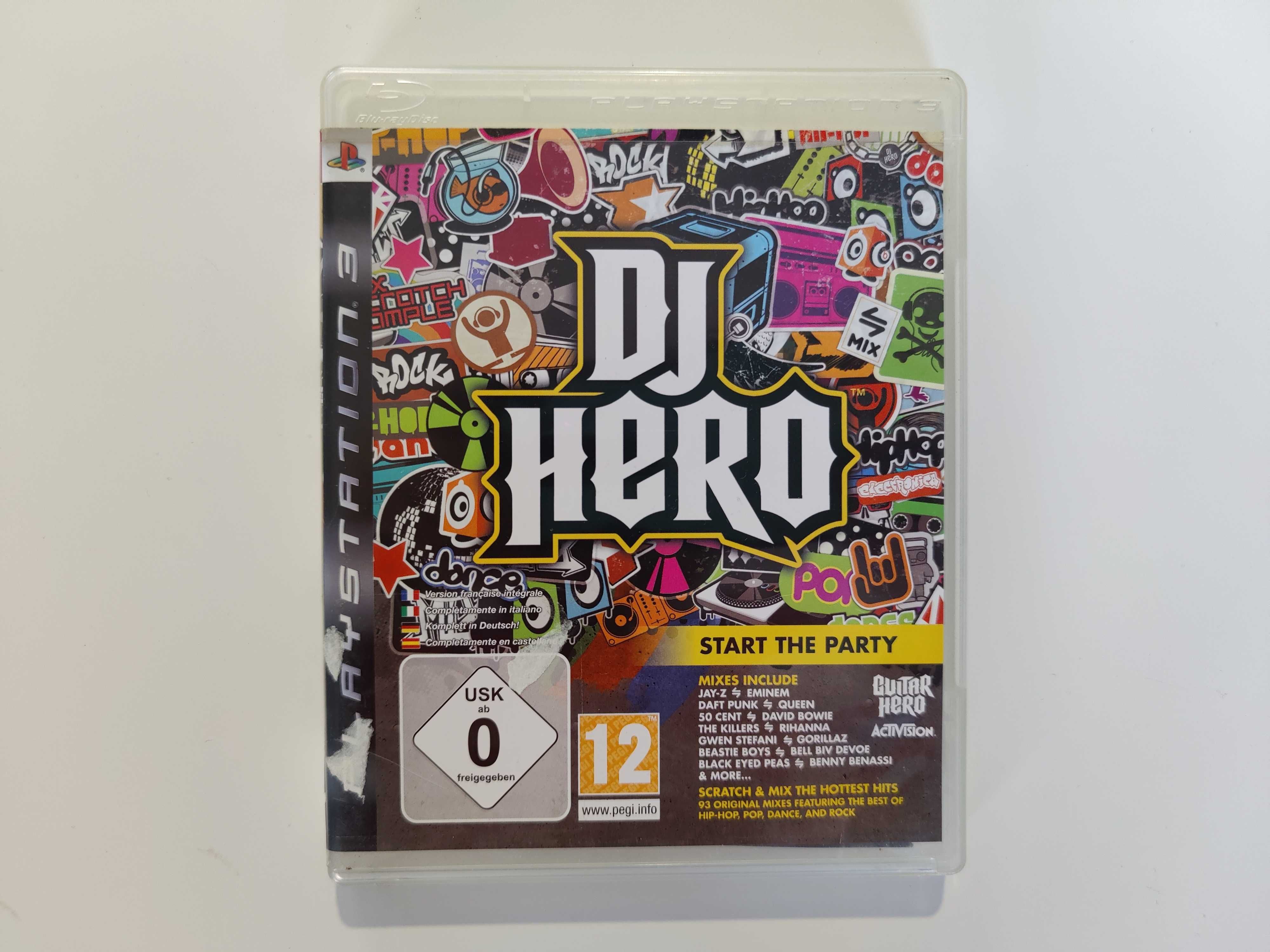 DJ Hero PS3 Playstation 3 sama gra