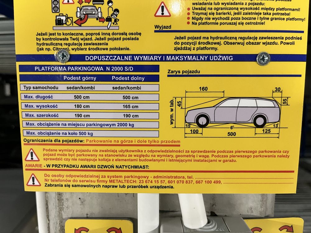 Miejsce parkingowe - garaż podziemny. Ul.Jana Nowaka-Jeziorańskiego 13