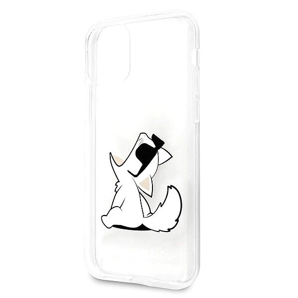 Etui Karl Lagerfeld Choupette Fun na iPhone 11 / Xr - przezroczyste