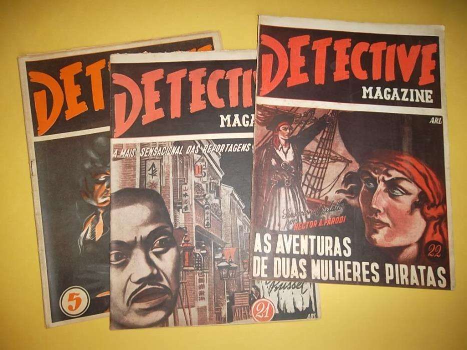 Detective Magazine - 24 revistas antigas