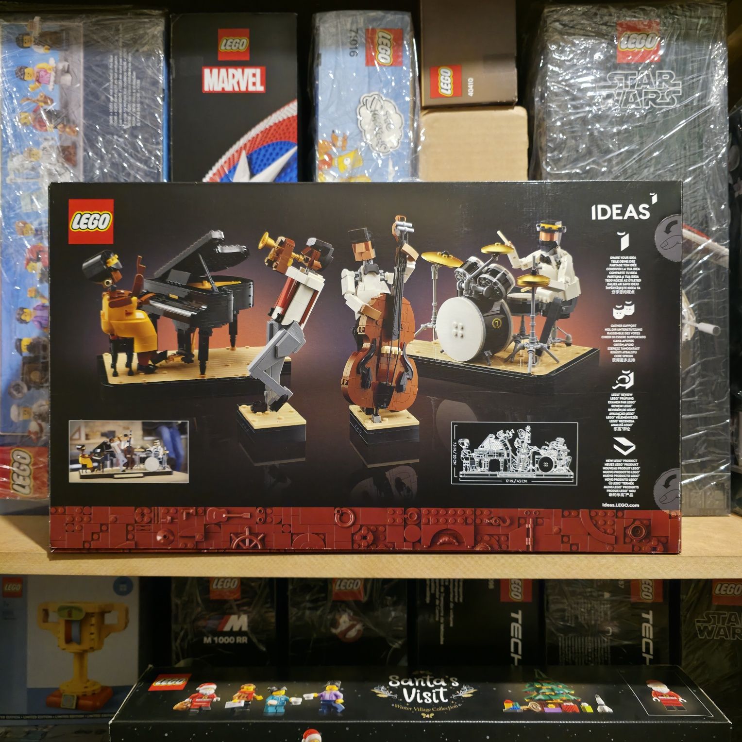 LEGO® 21334 Ideas - Kwartet Jazzowy