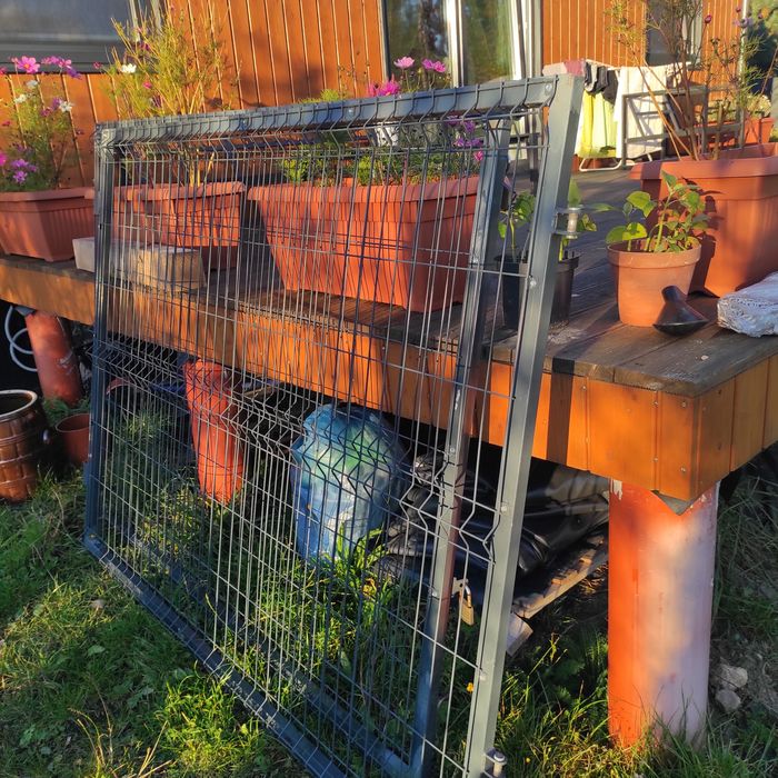 Brama wjazdowa dwuskrzydłowa