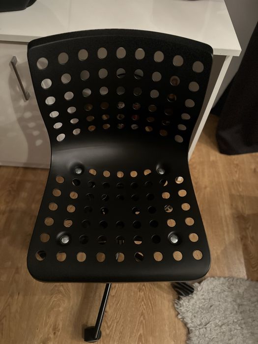 Krzesło obrotowe czarne Ikea