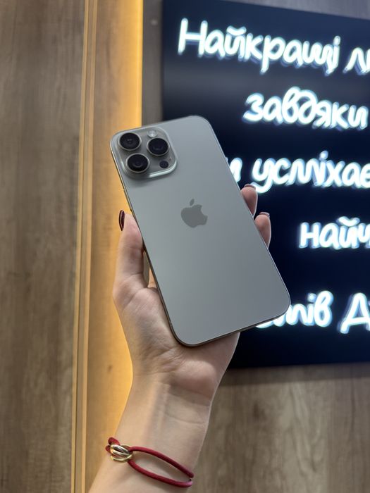 Used IPHONE 16Pro Max 1Tb Natural Titanium Neverlock Костюшка,5 igrand