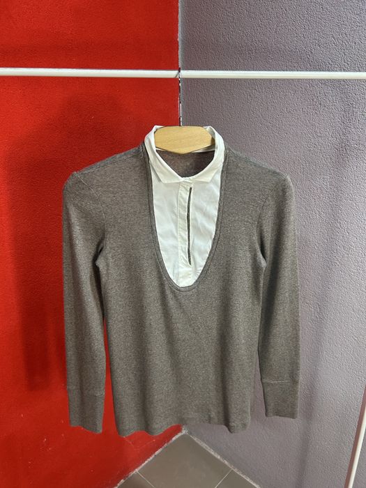 Кофта вовна wool лонгслив Brunello Cucinelli M жіноча