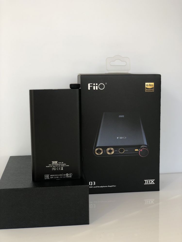 Аудіо Підсилювач ЦАП FiiO Q3 THX Hi-Res Audio