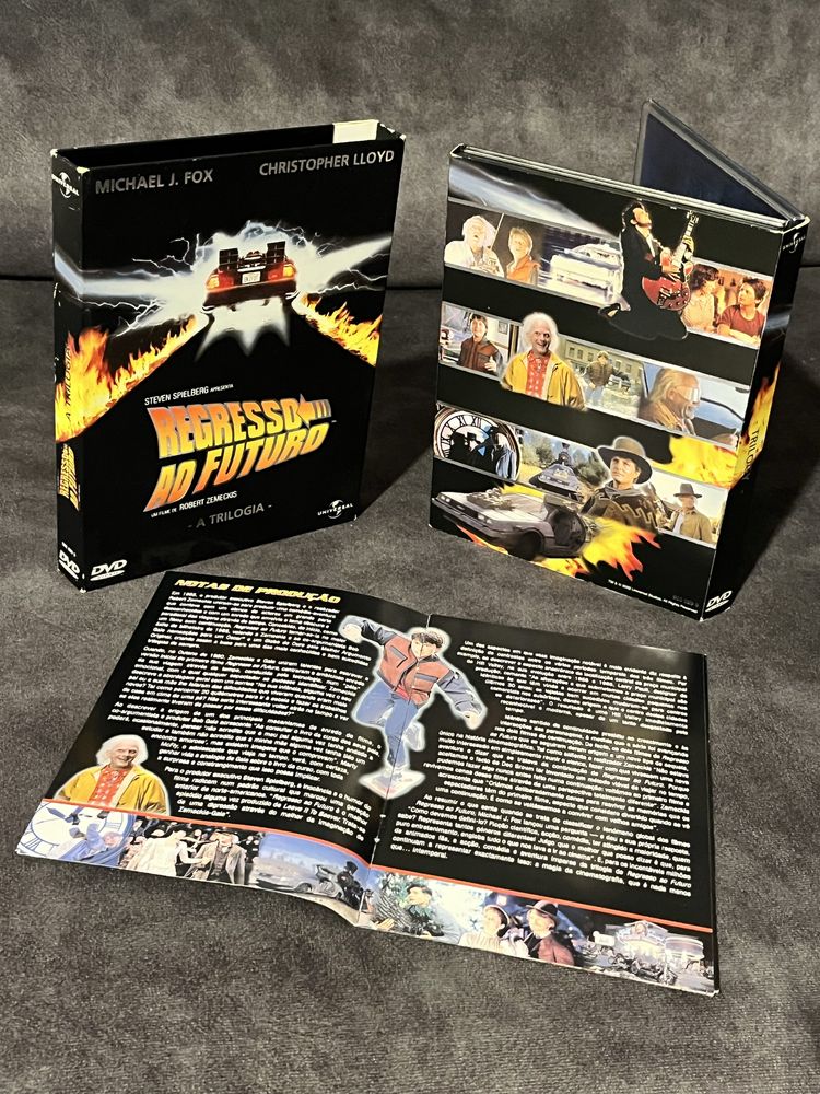 DVDs Regresso ao Futuro - Trilogia