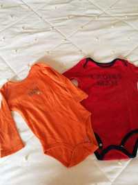 2 camisolas body Carters 18/24