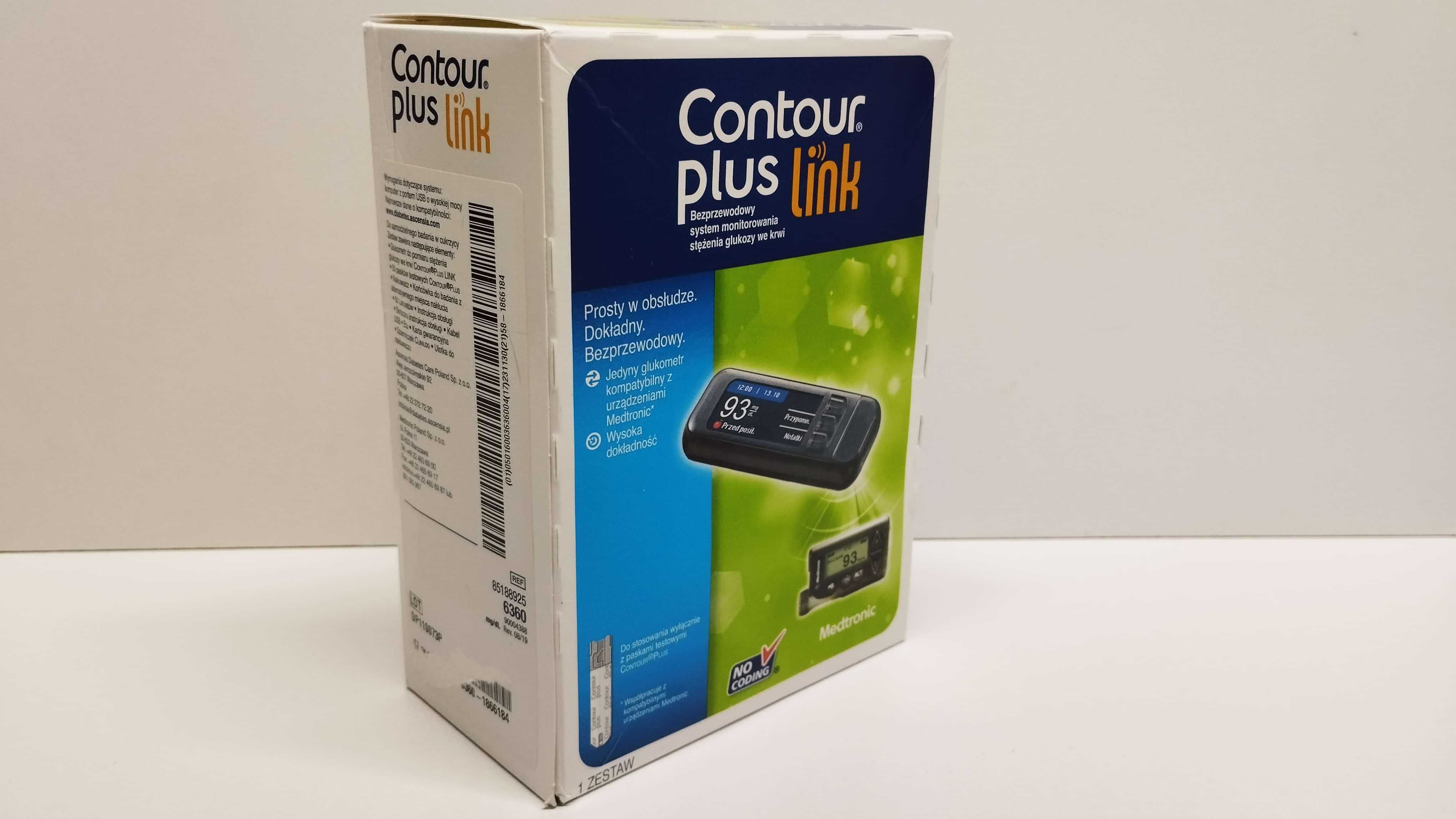 Glukometr Contour Plus Link | Fabrycznie nowy