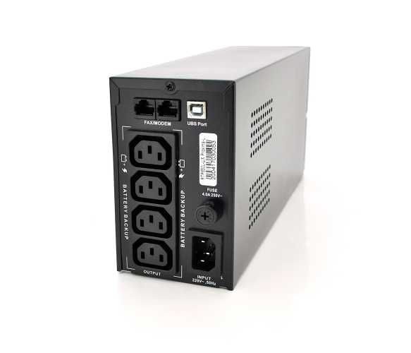 ДБЖ Ritar RTP650L-UX-IEC (390W) Proxima-L, LED, AVR, 3st, USB