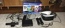 Zestaw VR PS4 używany bardzo sporadycznie.