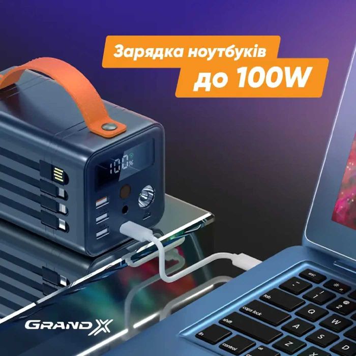 100w корпус PowerBank під акб 21700 на 12 шт