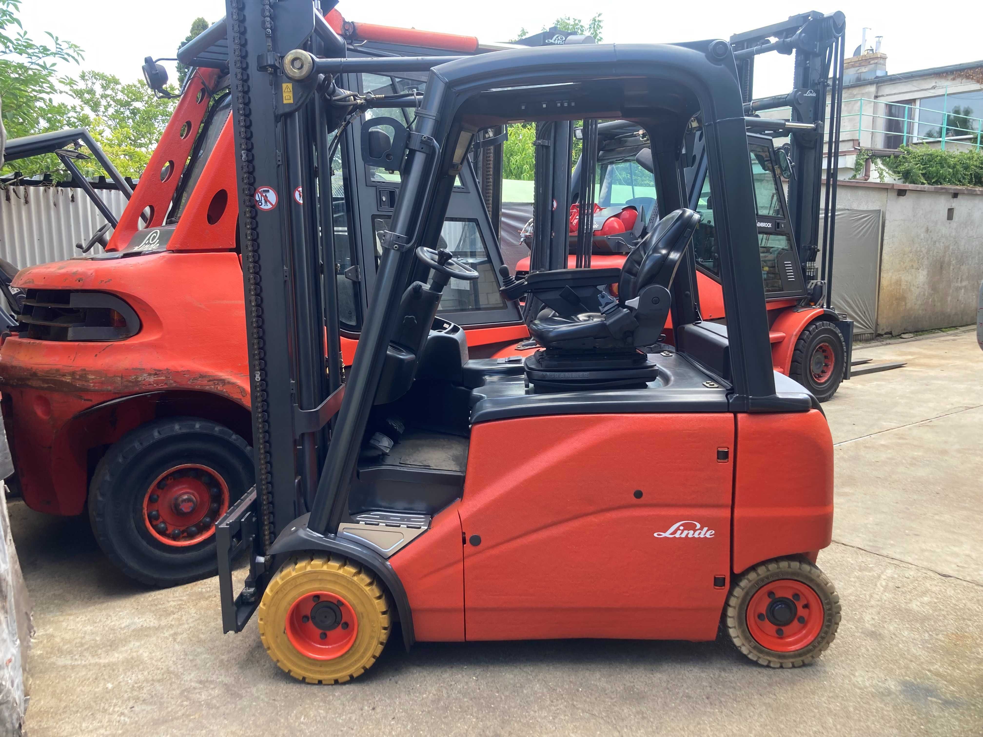 Linde E20PHL-386 bateria 2021r , nowe opony, opcja Triplex E14 E16