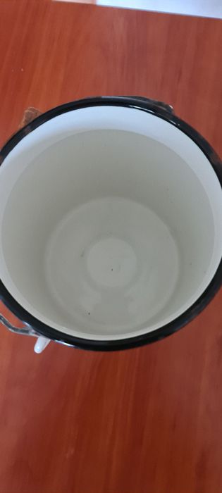 Kanka bańka na mleko 3L emaliowana, prl starocie emalia antyki vintage