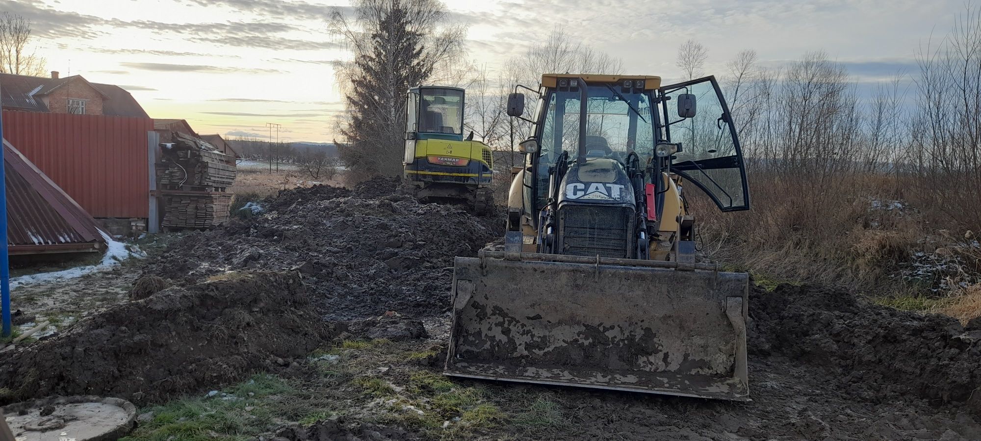 Послуги мініекскаватора, екскаватора 5, 9, 20, 24 тони,самоскида,та ін