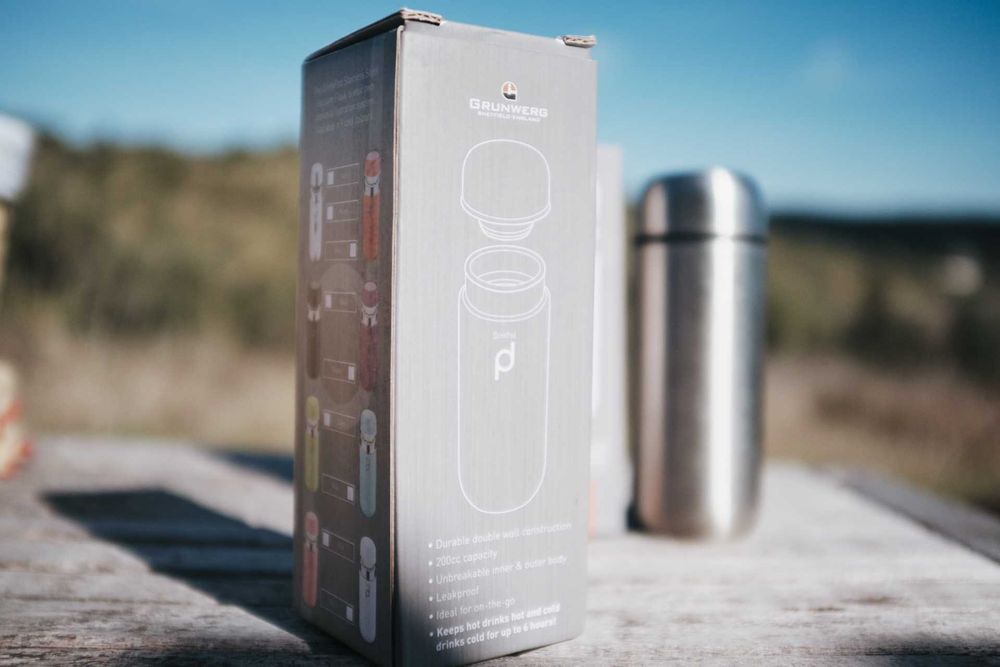 Termo de aço inoxidável 200ml