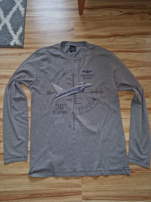 Aeronautica Militare bluzka longsleeve męski roz. L