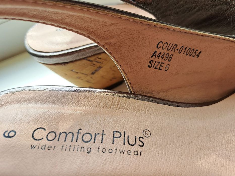 кожаные босоножки 25,5см