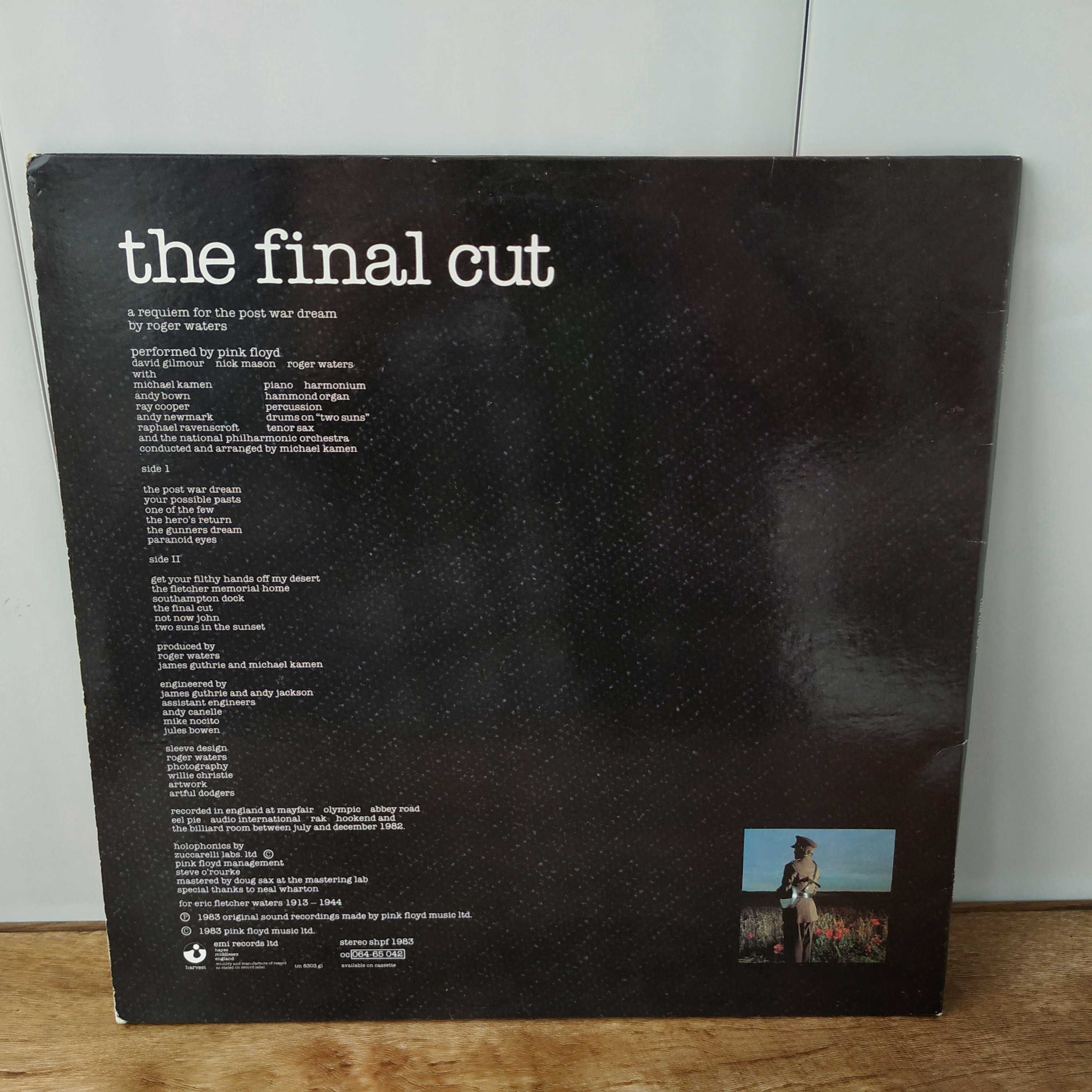 Pink Floyd – The Final Cut 1983 1st UK Edition