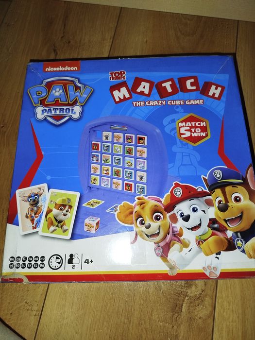 Gra psi patrol match edukacyjna matematyczna dla dzieci logiczna