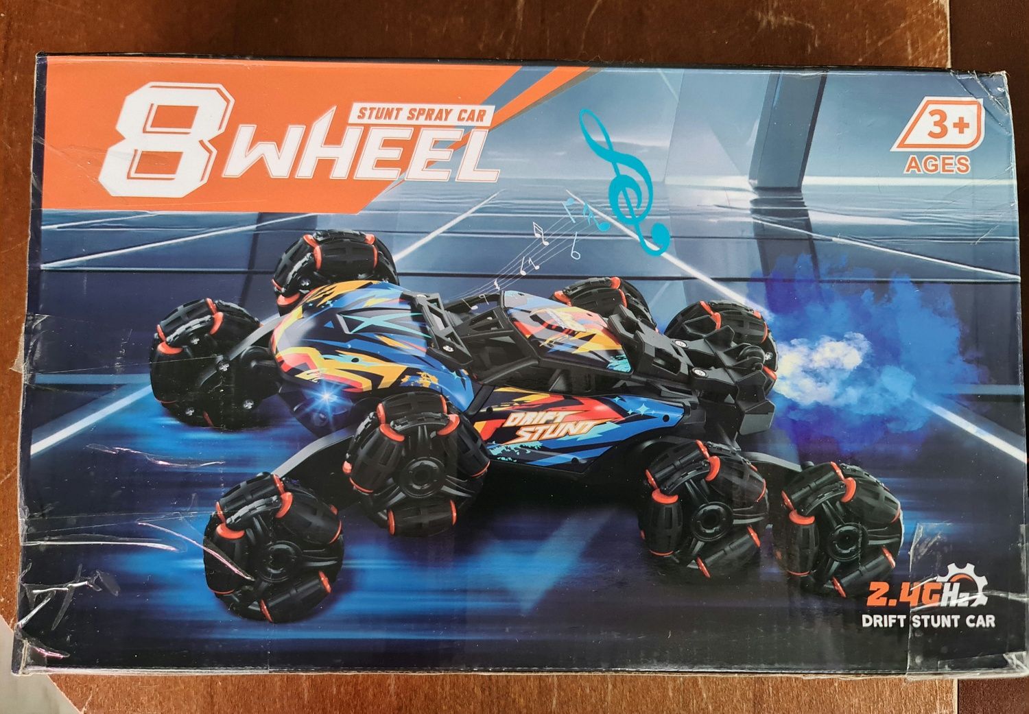 Samochód zdalnie sterowany DRIFT CAR wiek 3 +