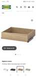 Szuflada pax ikea komplement 75x58